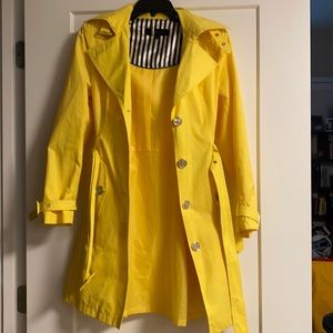 Yellow Steve Madden Raincoat